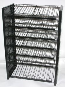 Стенд для красок спрей (7 полок)