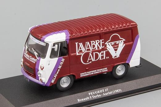 PEUGEOT J7 Team Lavabre Cadet из серии Rallye Véhicules d'assistance