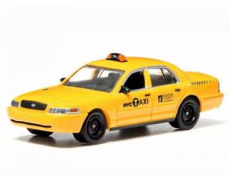 FORD Crown Victoria NYC Taxi такси Нью-Йорка (2011), yellow