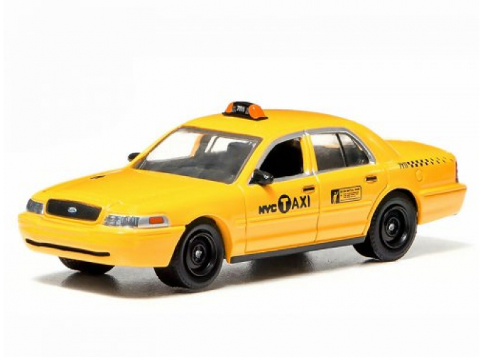 FORD Crown Victoria NYC Taxi такси Нью-Йорка (2011), yellow