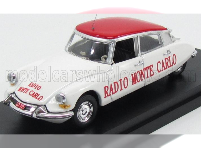 CITROEN Ds19 Radio Montecarlo Tour De France (1962), white red