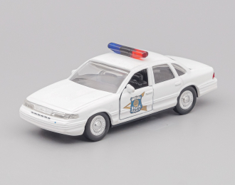 FORD Crown Victoria Indiana Police, white