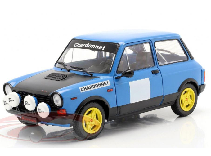 Autobianchi A112 Abarth MK5 (1980), blue / black