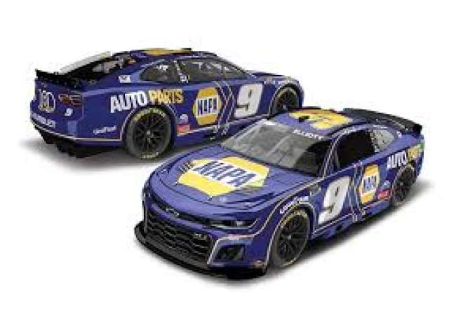 Chevrolet #9 Chase Elliott *NAPA*, blue/yellow/white 2025