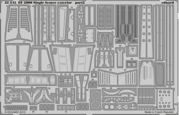 Фототравление для EF 2000 Single Seater exterior Revell