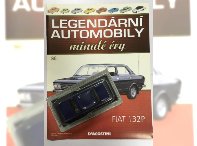 FIAT 132P, Legendarni automobily minule ery 86