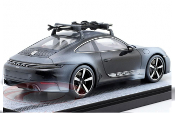 PORSCHE 911 Carrera S (992.2) "Winter Ski Edition" (2025), black / Winter look