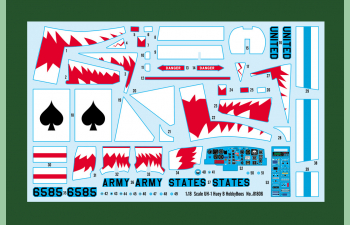 Сборная модель Вертолет UH-1 Huey B