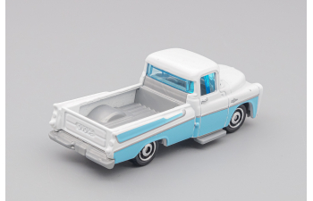 DODGE Sweptside Pickup (1957), white / light blue