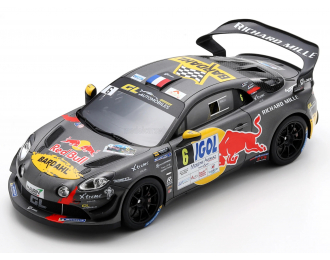 RENAULT Alpine A110 Rallye Gt+ №6 Winner Rally Mont Blanc (2024) Sebastian Loeb - Laurene Godey, Grey Yellow