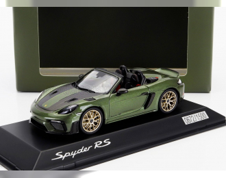 PORSCHE 718 (982) Spider Rs (2024), Green Met Black