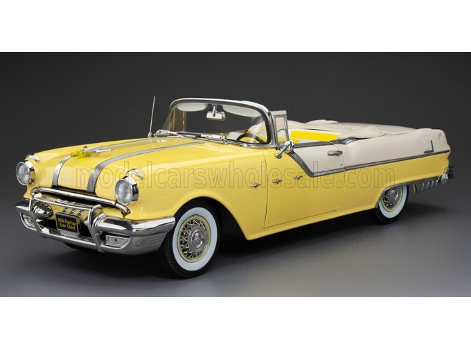 PONTIAC Star Chief Cabriolet Open (1955), Yellow White