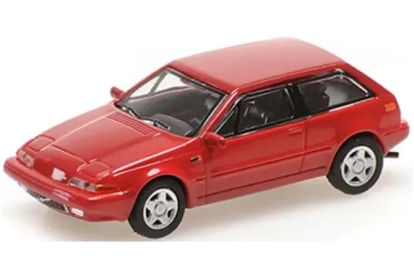 VOLVO 480 Turbo (1987), red