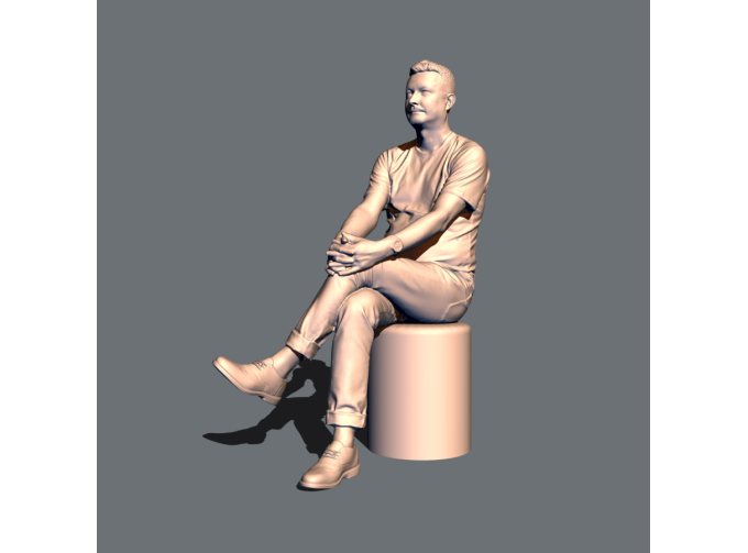 Фигурка Макс К. неокрашенная