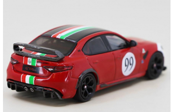 ALFA ROMEO Giulia GTAm Rosso GTA #99 Centro Stile Livery, red / white