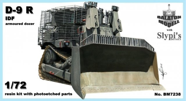 Сборная модель Бронированный бульдозер Caterpillar D-9R