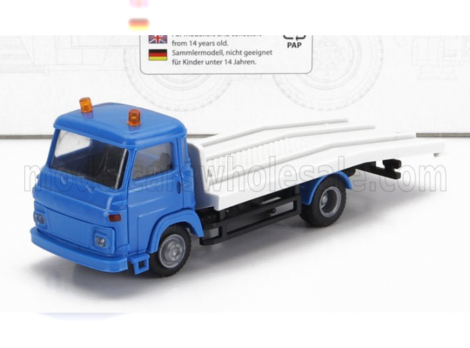 ALFA ROMEO A19 Truck Assistance Carro Attrezzi - Tow Truck Road Service 2-assi, Blue Light Grey