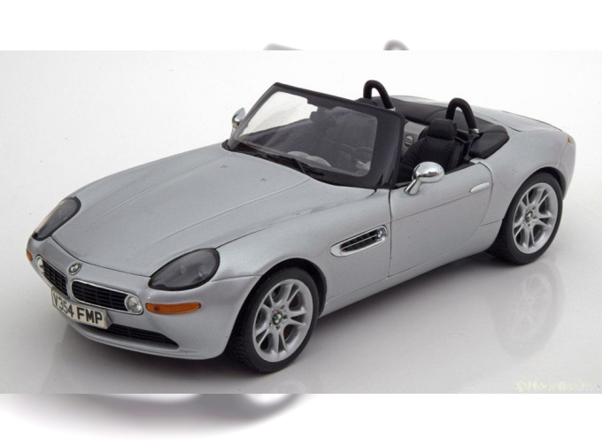 BMW Z8 Roadster with Softtop James Bond The World Is Not Enough, silver