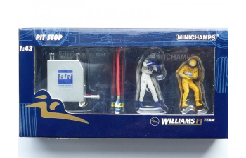 Фигурки WILLIAMS F1 PIT-STOP  (2002) 
