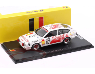ALFA ROMEO Alfetta GTV6 №47 Luigi Racing 24h Spa Pedro Meireles, Joaquim Moutinho, Christian Melville (1985)