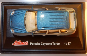 PORSCHE Cayenne Turbo (Promotion), blue