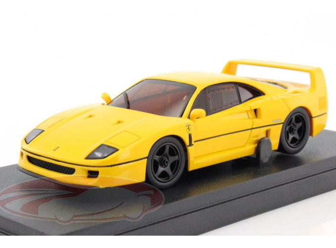 FERRARI F40 (1987), yellow