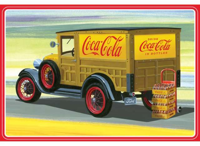 Сборная модель Ford Woody Pickup Coke, plastic modelkit 1929
