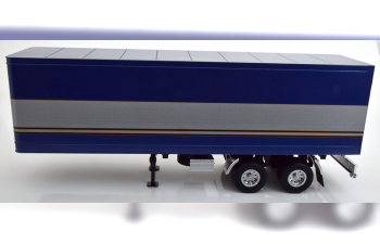 SEMI-TRAILER, blue metallic silver