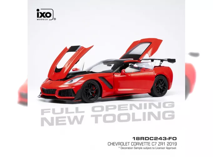 CHEVROLET Corvette C7 ZR1 (2019), red