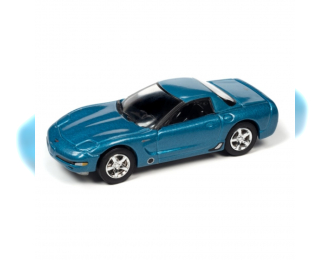 CHEVROLET Corvette Z06 (2001), blue