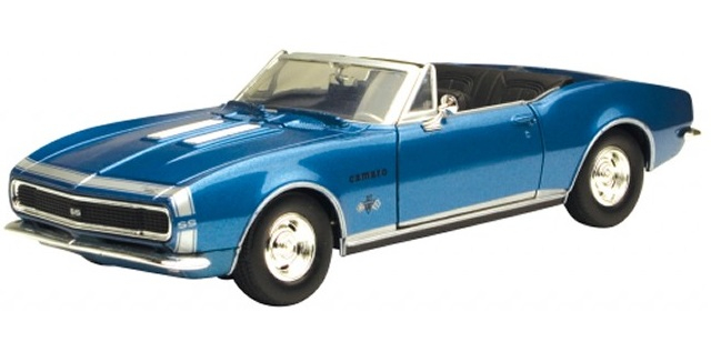 CHEVROLET Camaro SS (1967), metallic blue