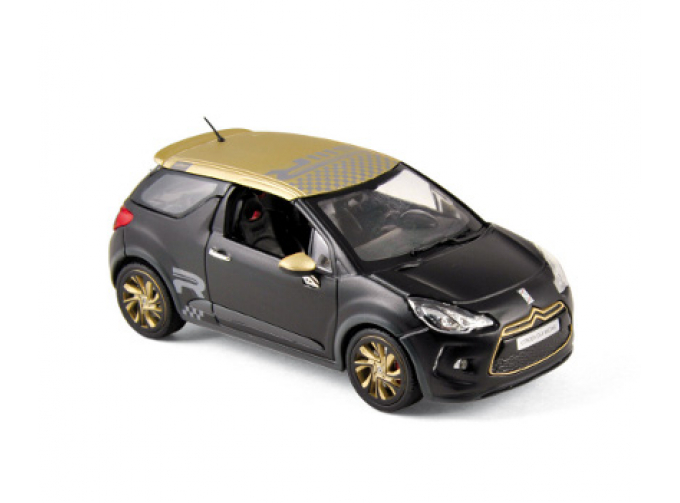 CITROEN DS3 Racing 2014 Matt Black/Gold