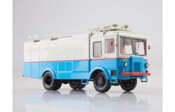 Грузовой троллейбус ТГ-3, бело-голубой