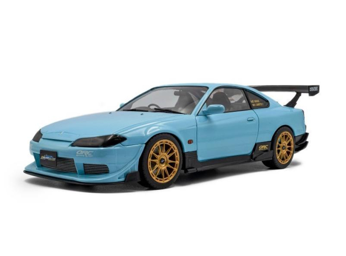 NISSAN Silvia (S15) Coupe Spec-R Aero (1999), blue