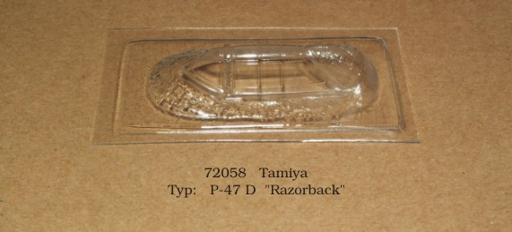 Фонарь для самолета P-47 D "Razorback"
