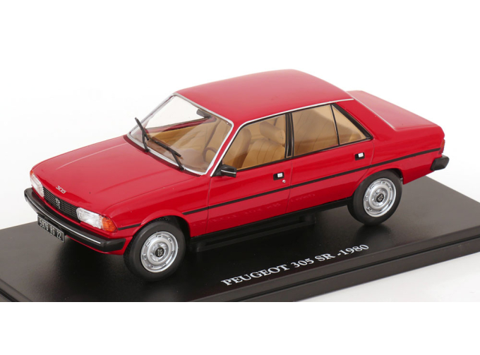 PEUGEOT 305 Sr (1980), red