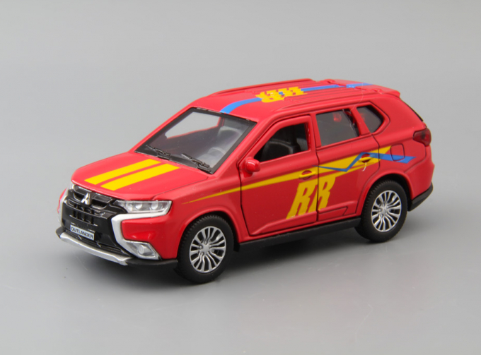 MITSUBISHI Outlander Спорт, red