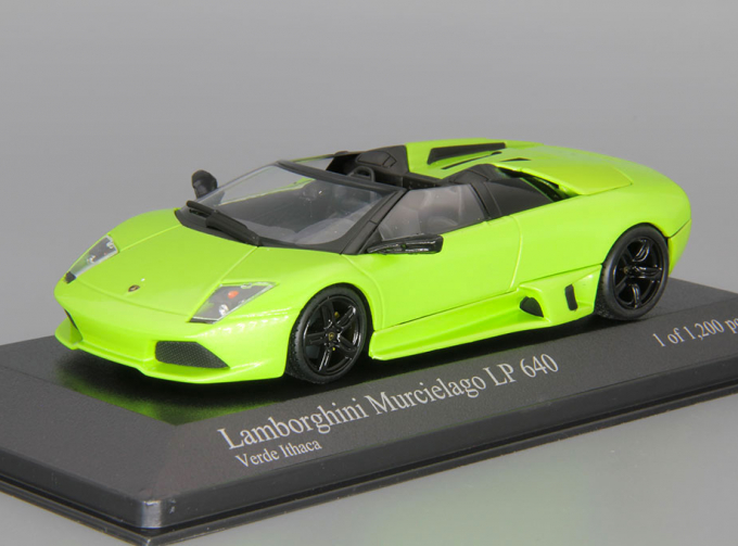 LAMBORGHINI Murcielago LP640 Roadster (2007), green