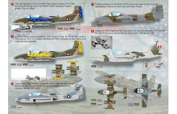 Декаль Cessna A-37 Dragonfly