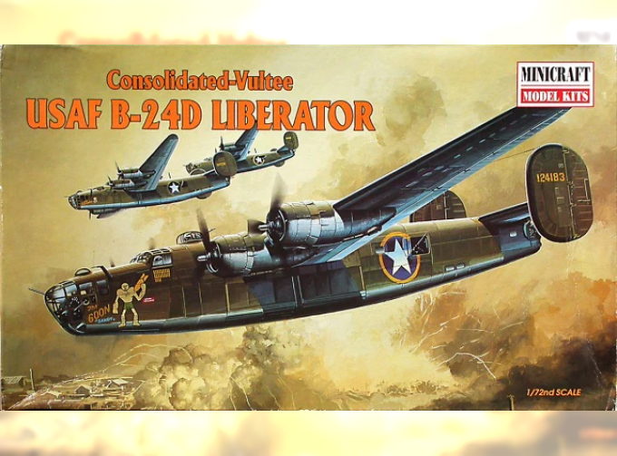 Сборная модель Самолет B-24D Liberator