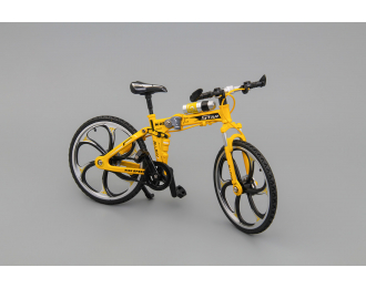 Складной велосипед STAR, жёлтый, 20 см.