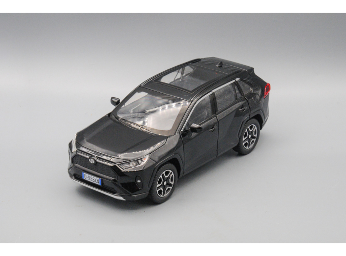 TOYOTA RAV 4, чёрный, 20 см