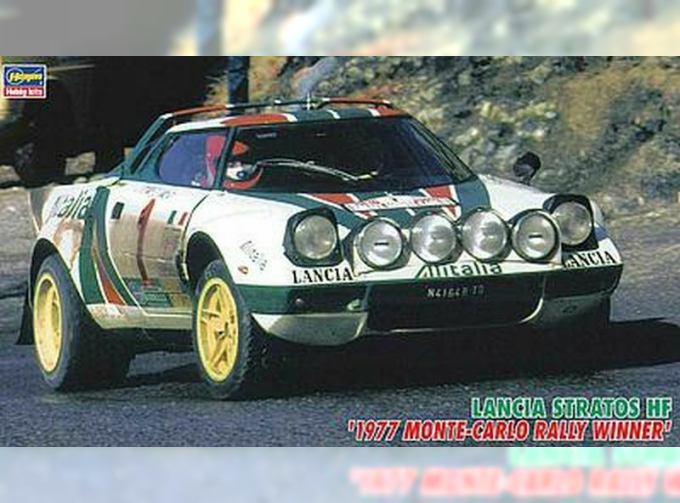 Сборная модель LANCIA STRATOS 1977 MONTE-CARLO RALLY WINNER