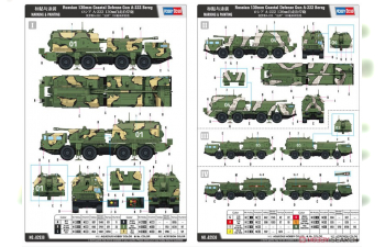 Сборная модель Российский артиллерийский комплекс 130 мм А-222 "Берег"