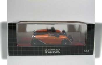 BUGATTI Type 46 Cabriolet de Villars #46360 (открытый) 1930 Orange