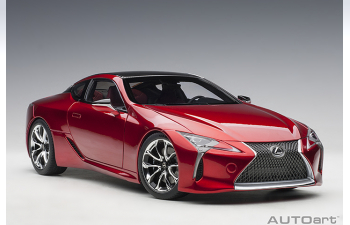 LEXUS LC500 Coupe (2016), red