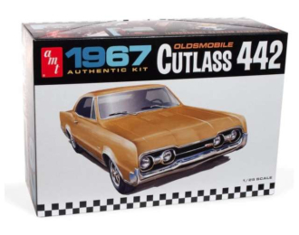 Сборная модель Oldsmobile Cutlass 442, plastic modelkit 1967