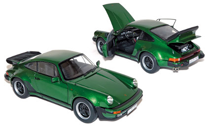 PORSCHE 911 Turbo 3,3l (1986), metallic green