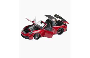 PORSCHE 911 992-2 TARGA 4 GTS (2024), red