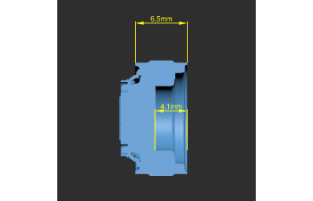 Диск передний 5отв. с колпаком с евроступицей для  МАЗ под подшипник 8мм